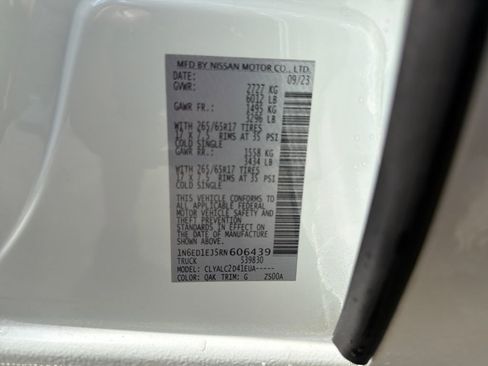 Certified 2024 Nissan Frontier SV w/ SV Convenience Package image 33