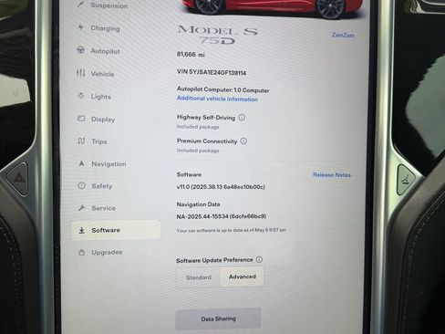Used 2016 Tesla Model S 75D AWD/4WD image 19