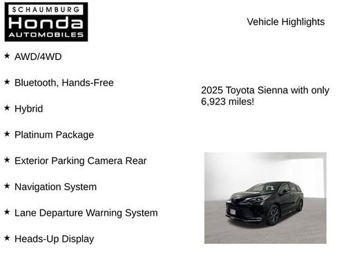 Used 2025 Toyota Sienna Platinum image 8