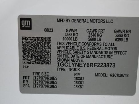 Used 2024 Chevrolet Silverado 2500 LT AWD/4WD image 34