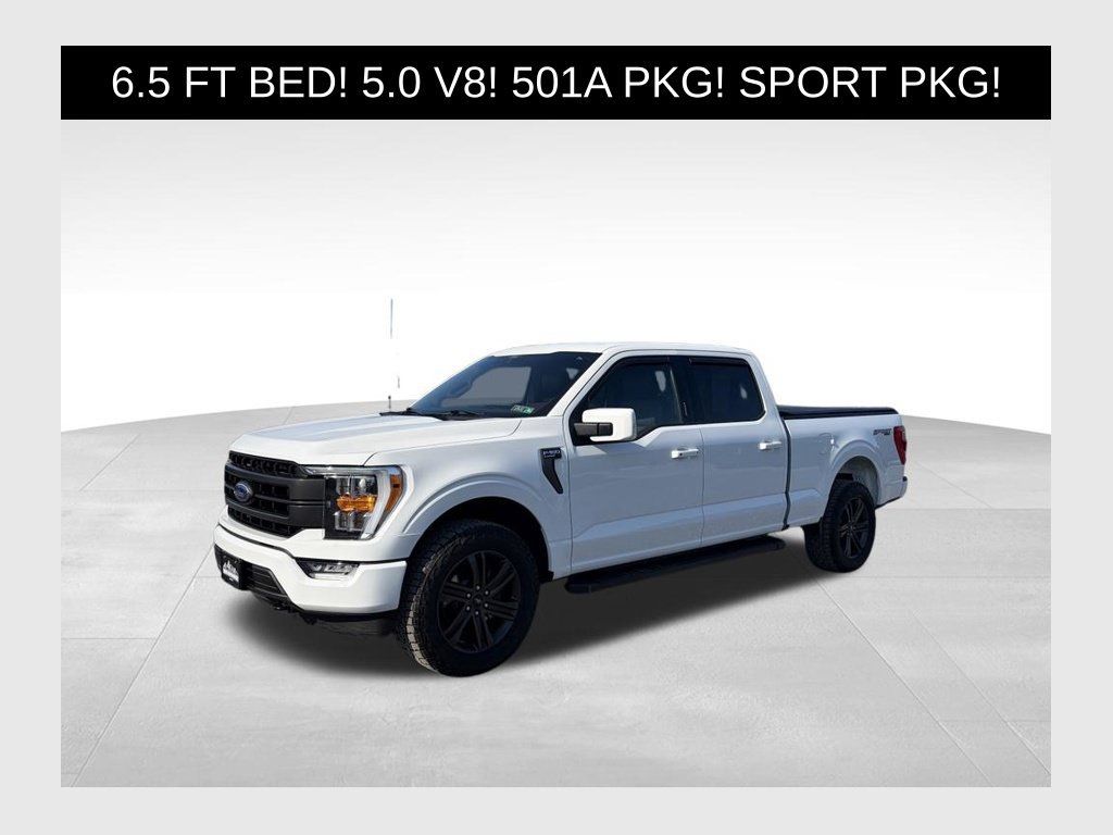 Used 2021 Ford F150 Lariat AWD/4WD image 1