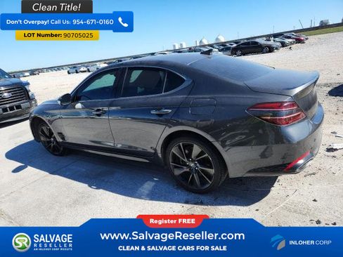 Used 2022 Genesis G70 3.3T w/ Sport Advanced Package image 3