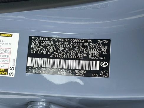 New 2026 Lexus ES 350h AWD w/ Cold Area Package image 41