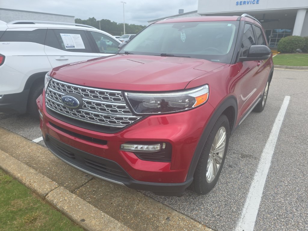 Used 2020 Ford Explorer Limited w/ Class III Trailer Tow Package RWD image 3