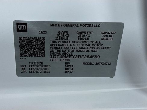 Used 2024 GMC Sierra 2500 SLE w/ SLE Convenience Package AWD/4WD image 31