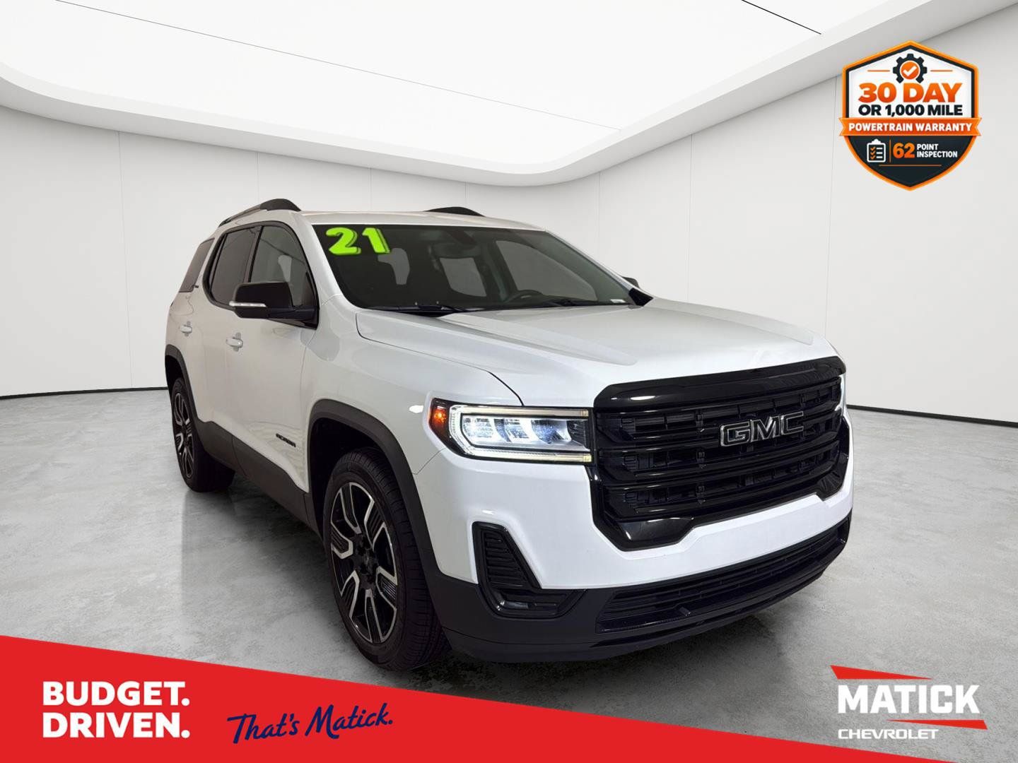 Certified 2021 GMC Acadia SLE w/ Elevation Edition FWD image 1