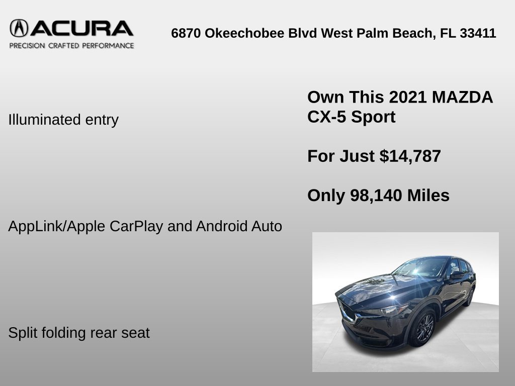 Used 2021 MAZDA CX-5 Sport FWD image 12