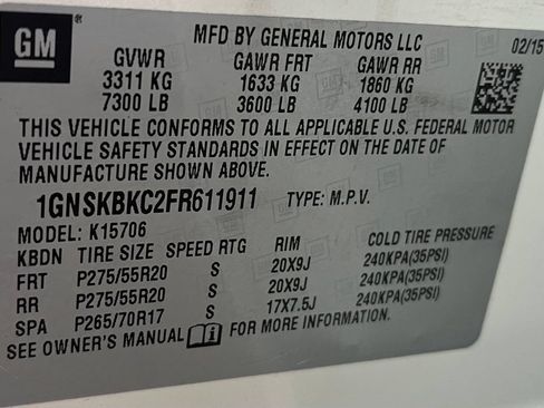 Used 2015 Chevrolet Tahoe LT AWD/4WD image 50