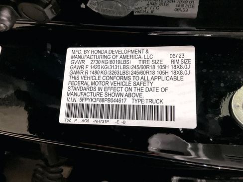 Used 2023 Honda Ridgeline Black Edition image 37