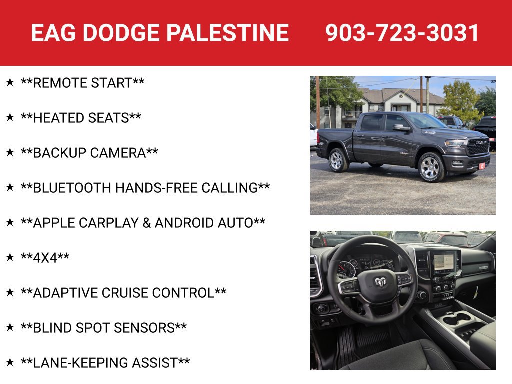 Used 2026 RAM 1500 4x4 Crew Cab image 4