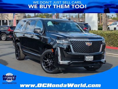 Used 2021 Cadillac Escalade ESV Premium Luxury w/ Driver Assist Tech Package