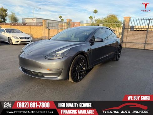 Used 2022 Tesla Model 3 Performance AWD/4WD image 10