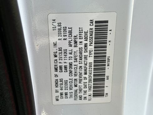 Used 2015 Honda Accord EX-L image 26