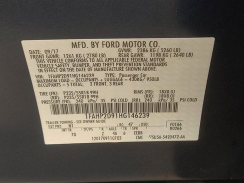 Used 2017 Ford Taurus SE FWD image 33