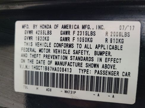 Used 2017 Honda Accord EX-L image 33