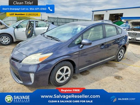 Used 2012 Toyota Prius Three w/ Preferred Accessory Pkg FWD image 1