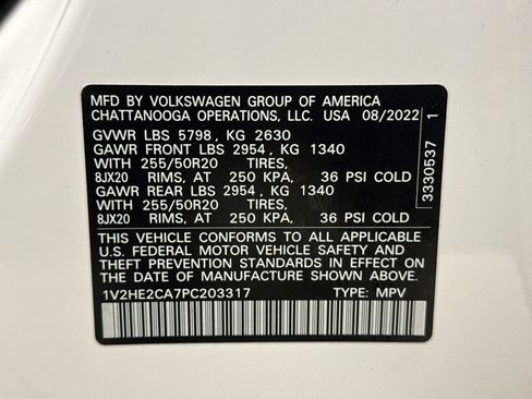 Used 2023 Volkswagen Atlas Cross Sport SE image 11