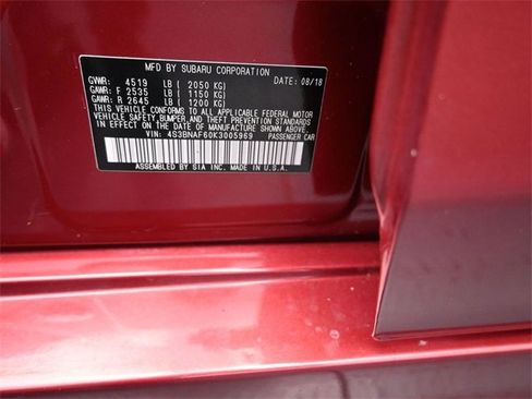 Used 2019 Subaru Legacy 2.5i Premium image 19