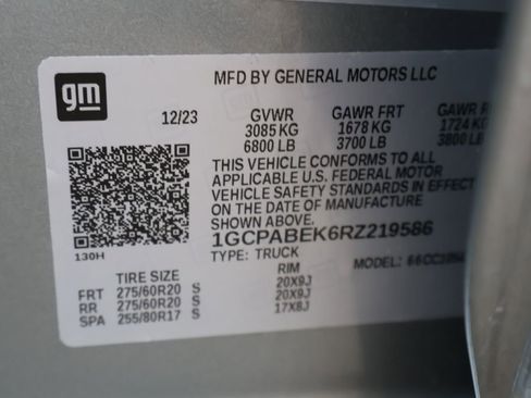 Used 2024 Chevrolet Silverado 1500 Custom RWD image 35