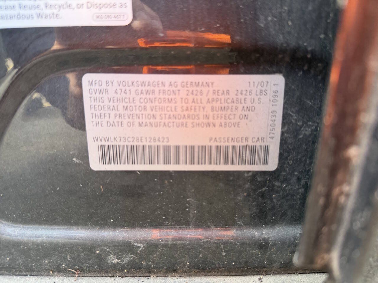 Used 2008 Volkswagen Passat Komfort FWD image 40