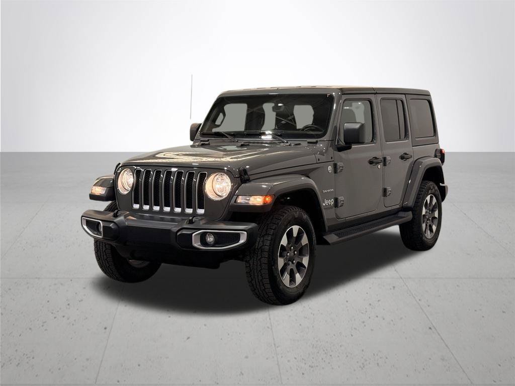 Used 2021 Jeep Wrangler Unlimited Sahara w/ Uconnect 4C Nav & Sound Group AWD/4WD image 2