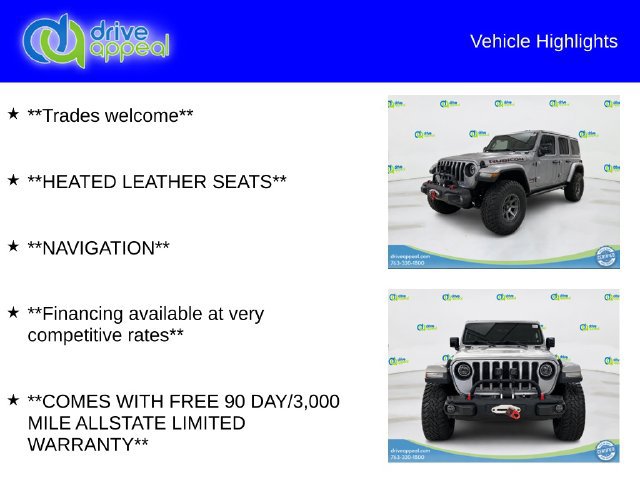 Used 2018 Jeep Wrangler Unlimited Rubicon AWD/4WD image 12