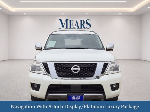 Used 2019 Nissan Armada Platinum w/ Captain's Chairs Package RWD image 9