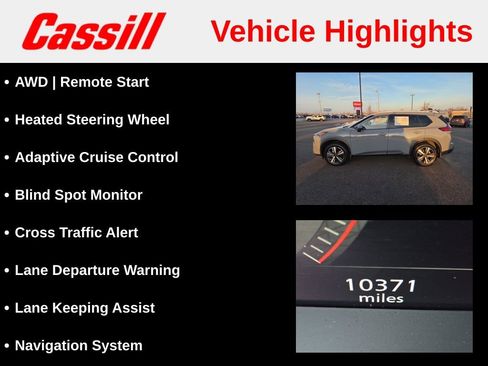 Used 2025 Nissan Rogue SL w/ SL Premium Package image 7