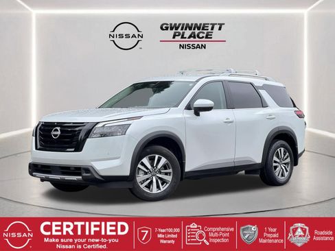Certified 2025 Nissan Pathfinder SL w/ Black Appearance Package FWD image 1