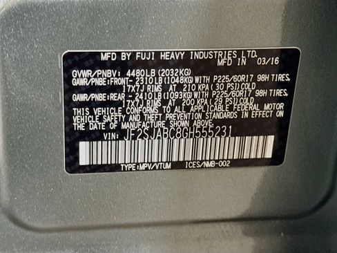 Used 2016 Subaru Forester 2.5i w/ Popular Package #2 AWD/4WD image 38