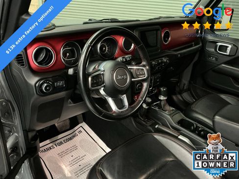 Used 2021 Jeep Wrangler Unlimited Rubicon w/ Steel Bumper Group AWD/4WD image 9