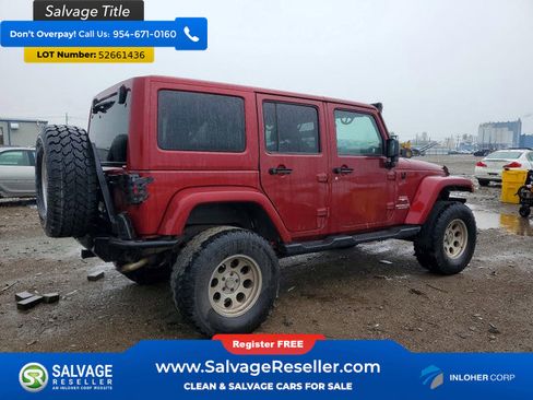 Used 2012 Jeep Wrangler Unlimited Sahara w/ Connectivity Group AWD/4WD image 4
