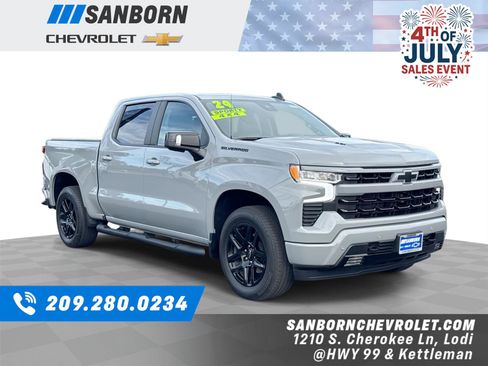 Certified 2024 Chevrolet Silverado 1500 RST w/ RST All Star Premium Package AWD/4WD image 1