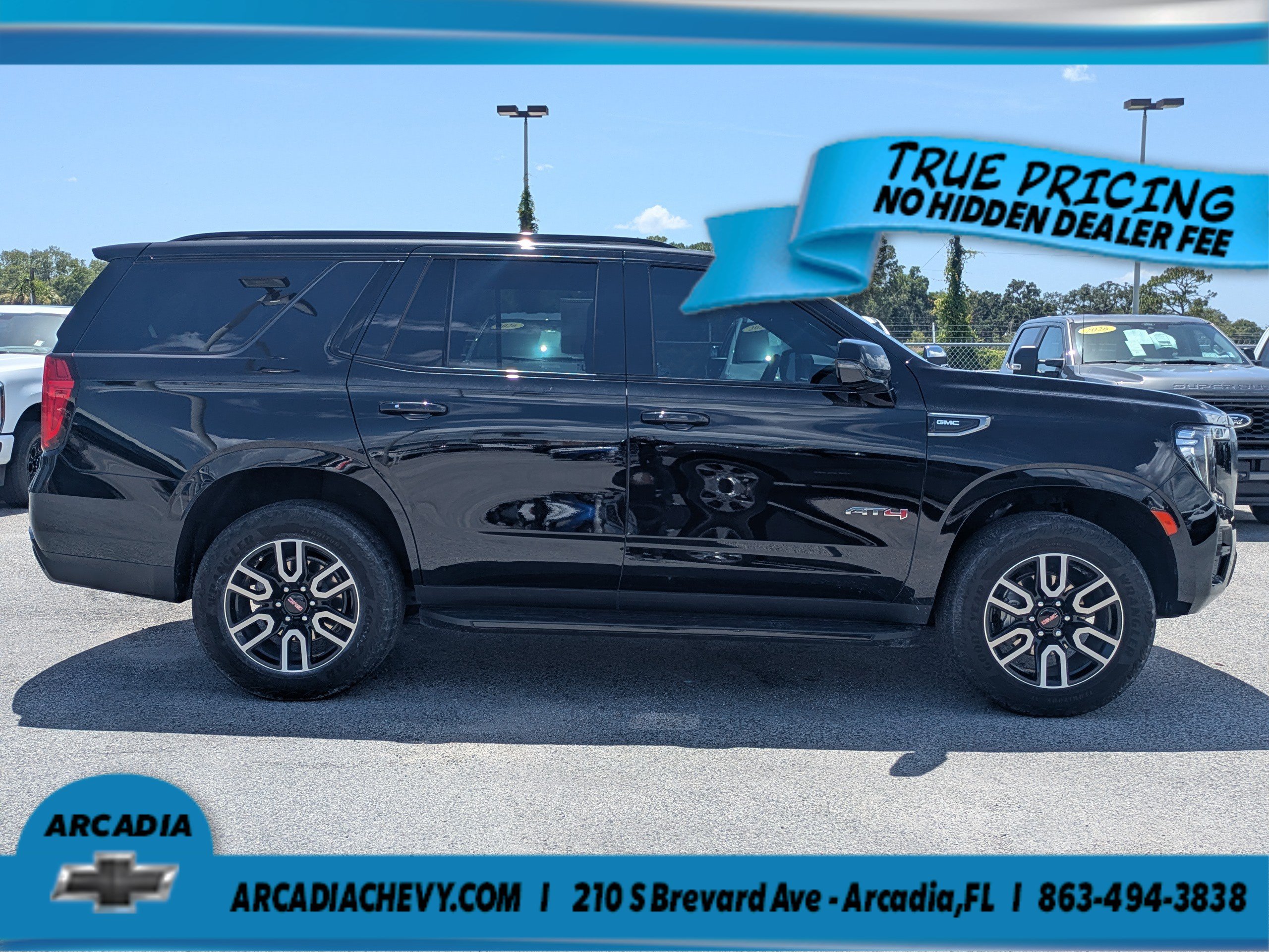 Used 2023 GMC Yukon AT4 w/ LPO, Floor Liner Package AWD/4WD image 3