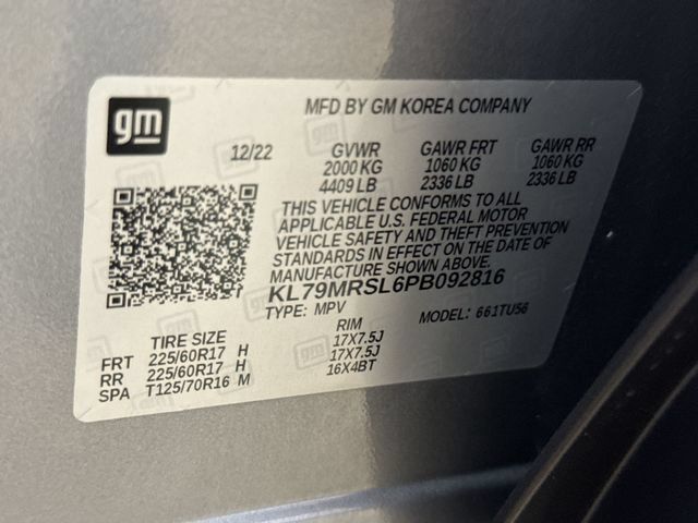 Certified 2023 Chevrolet TrailBlazer LT AWD/4WD image 28