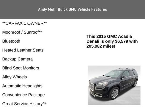 Used 2015 GMC Acadia Denali FWD image 4