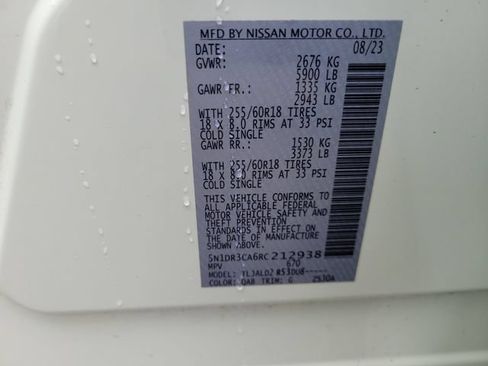 Used 2024 Nissan Pathfinder SL w/ Cargo Package FWD image 22