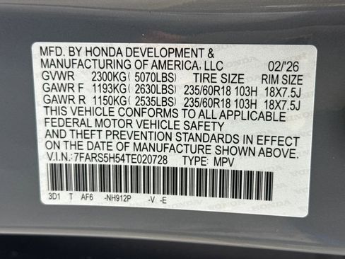 New 2026 Honda CR-V Sport image 28