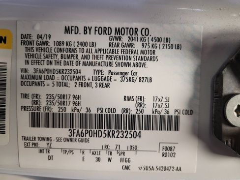 Used 2019 Ford Fusion SE image 33