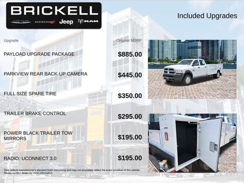 Used 2018 RAM 5500 Tradesman w/ Payload Upgrade Package RWD image 5