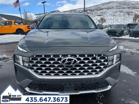 Used 2023 Hyundai Santa Fe Blue w/ Cargo Package image 8