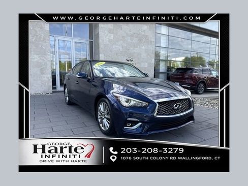 Certified 2023 INFINITI Q50 Luxe w/ Cargo Package AWD/4WD image 1
