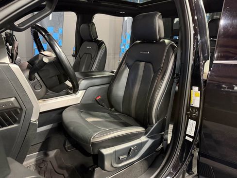 Used 2021 Ford F450 Platinum w/ Camper Package image 25