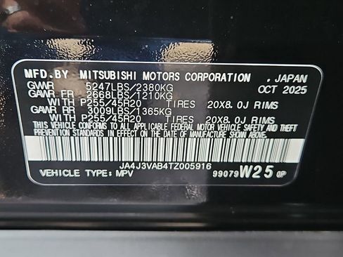 New 2026 Mitsubishi Outlander SE FWD image 28