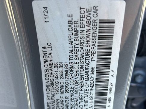 Used 2025 Honda Accord SE image 10