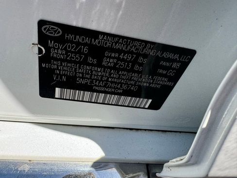 Used 2017 Hyundai Sonata Limited FWD image 24