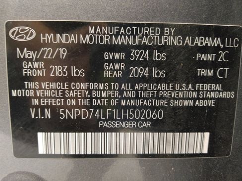 Used 2020 Hyundai Elantra SE w/ Cargo Package (C1) FWD image 33