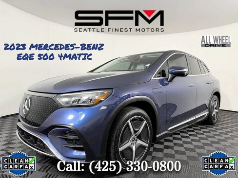 Used 2023 Mercedes-Benz EQE 500 4MATIC SUV image 1