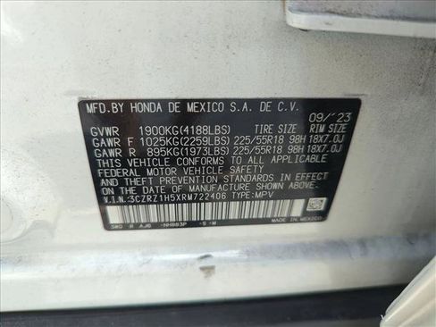 Certified 2024 Honda HR-V Sport image 14