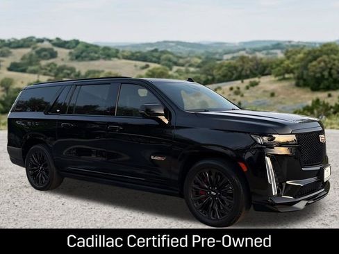 Certified 2023 Cadillac Escalade ESV V w/ LPO, ONYX Package AWD/4WD image 1